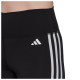 Adidas Γυναικείο ποδηλατικό κολάν Training Essentials 3-Stripes High-Waisted Short Leggings